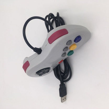 Game Controller USB Wired Singles Game Controller PC Computer Game Singles Controller
