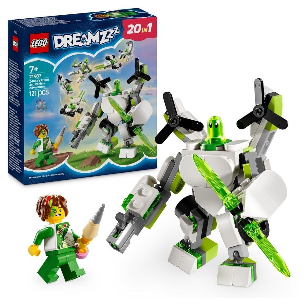 Lego 71487 Robô Xiaobo e Veículo Versátil Aventura Blocos de Montar Brinquedo Presente para Meninos e Meninas