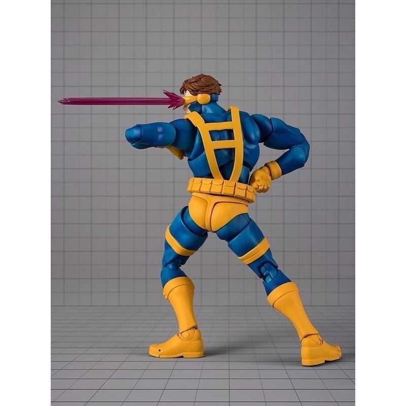 Genuine BANDAI S.H.Figuarts X-Men Scott Summers Cyclops GAMERVERSE Anime Action Figure Modelo Colecionável Presente Infantil