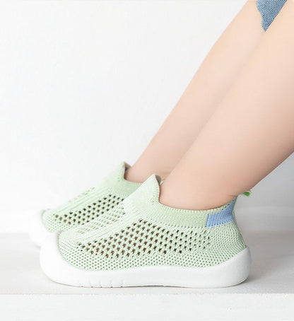 2024 Kids Shoes Casual Breathable Infant Baby Children Girls Boys Mesh Sneakers Soft Bottom Comfortable Non-Slip