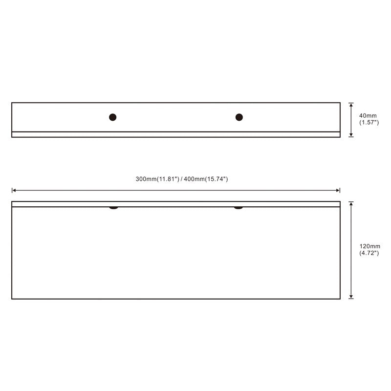 Prateleira de Parede Preta Fosca Prateleiras de Banheiro Acessórios de Banheiro 30-50cm Suporte de Armazenamento Moderno para Cozinha e Chuveiro Venda por Atacado