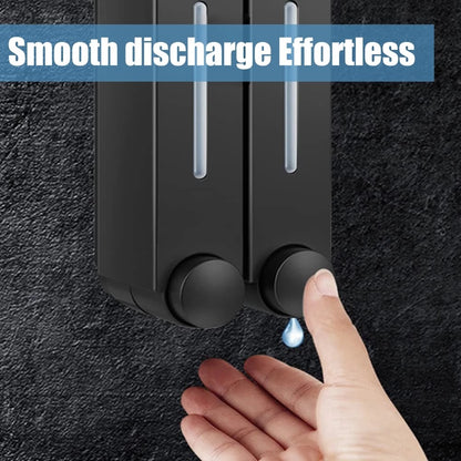 Lamgool 420ML Soap Dispenser Wall Mounted Shower Soap Dispenser Shower Gel Detergent Dispenser for Bathroom Accessories DropShip