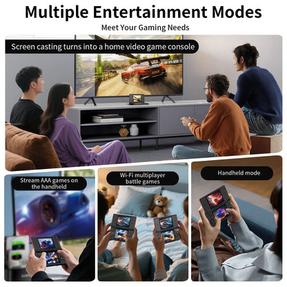 ANPOWN Anbernic RG DS Handheld Game Console Player Dual 4.0 IPS Screen Android 14 Dual App Split Retro Video Game Consoles