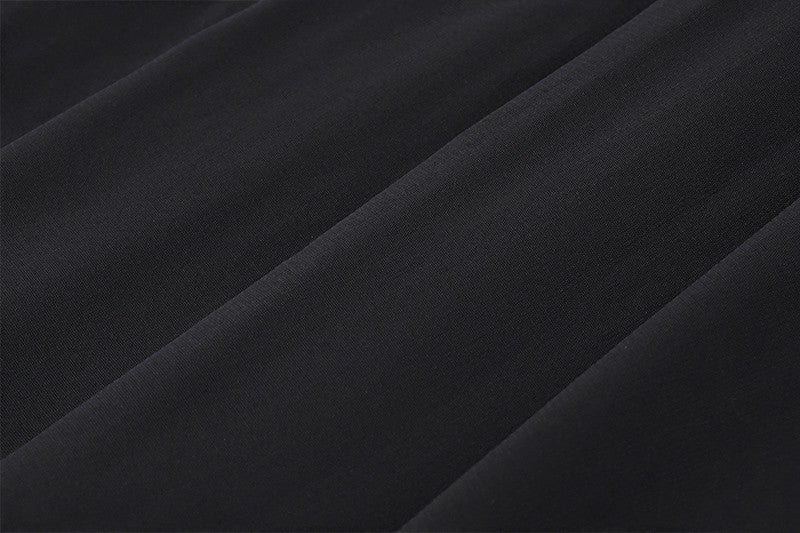 WhereMery Elegant Slip Long Dresses Sexy Women Ruched Bodycon Solid Maxi Dress S