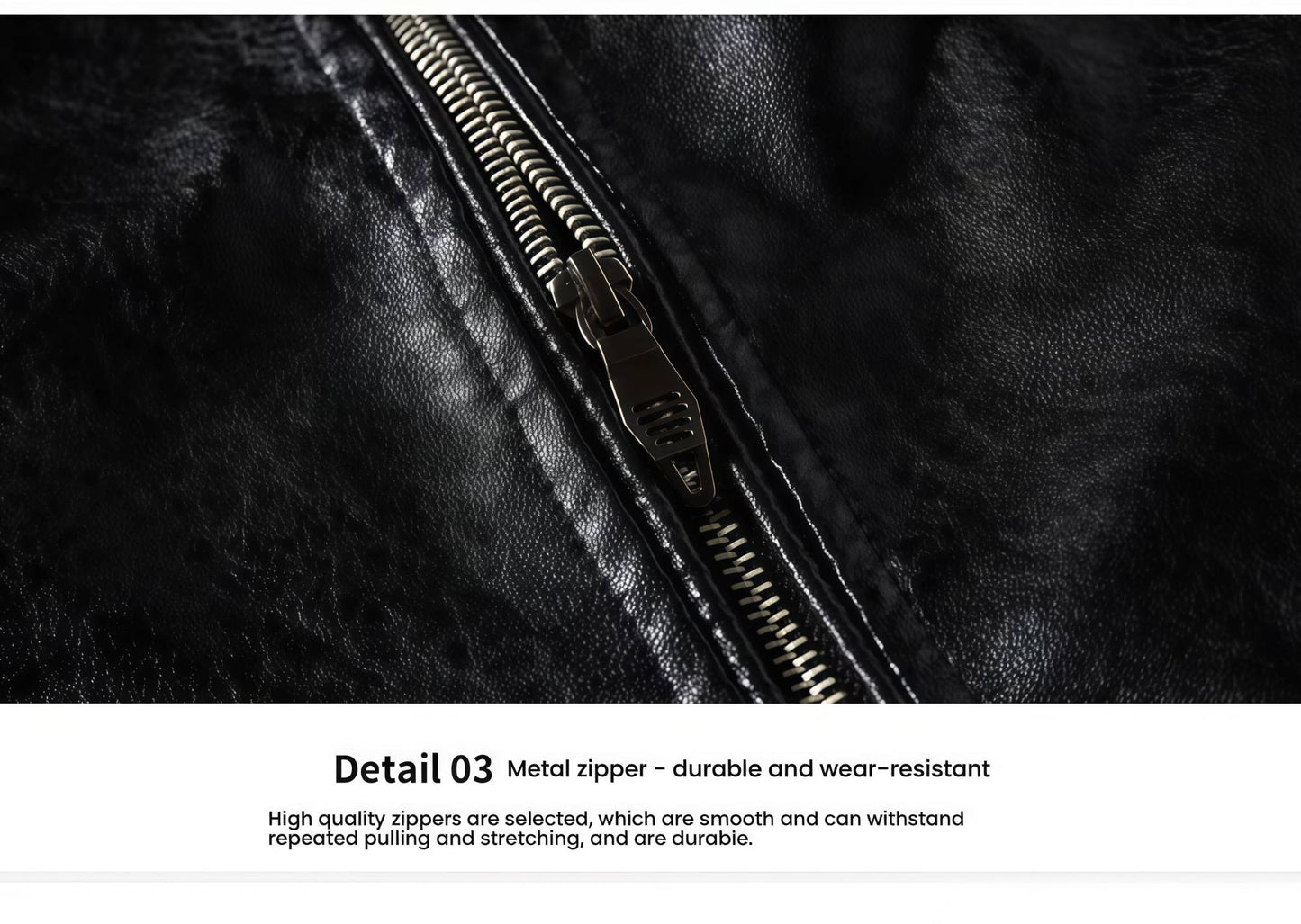 Modern PU Leather Motorcycle Biker Jacket Pilot Coat with Fleece Lining Tough Guy Men's Stylish Riding