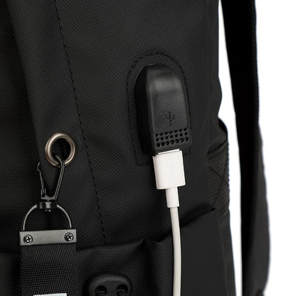 Mochila Masculina para Laptop 2025 de 17 Polegadas Impermeável para Faculdade, Escola, com Porta de Carregamento USB, Antifurto, para Viagens e Negócios