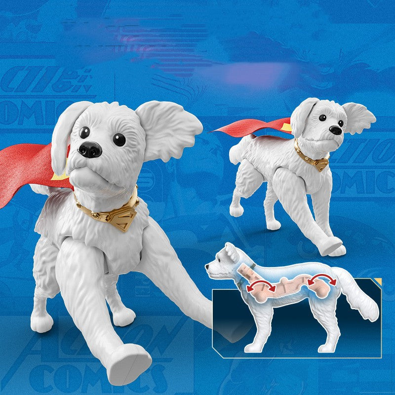Original BLOKEES Justice League DC Superman Bonecos de Ação Modelos de PVC Articulações Móveis Enfeite de Mesa Brinquedos de Montar Presentes de Aniversário