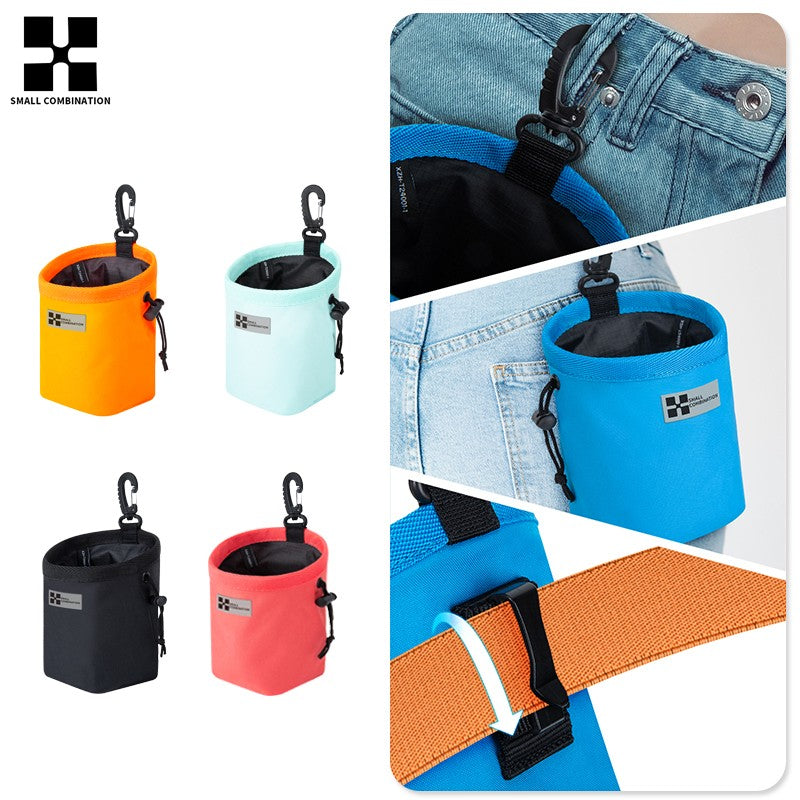Bolsa para lanche de cachorro SMALL COMBINATION portátil para treinamento de cachorro, bolsa para lanche de cachorro para coleira, lanches para animais de estimação ao ar livre, bolsa de cintura com prêmios XZH-T24001-1