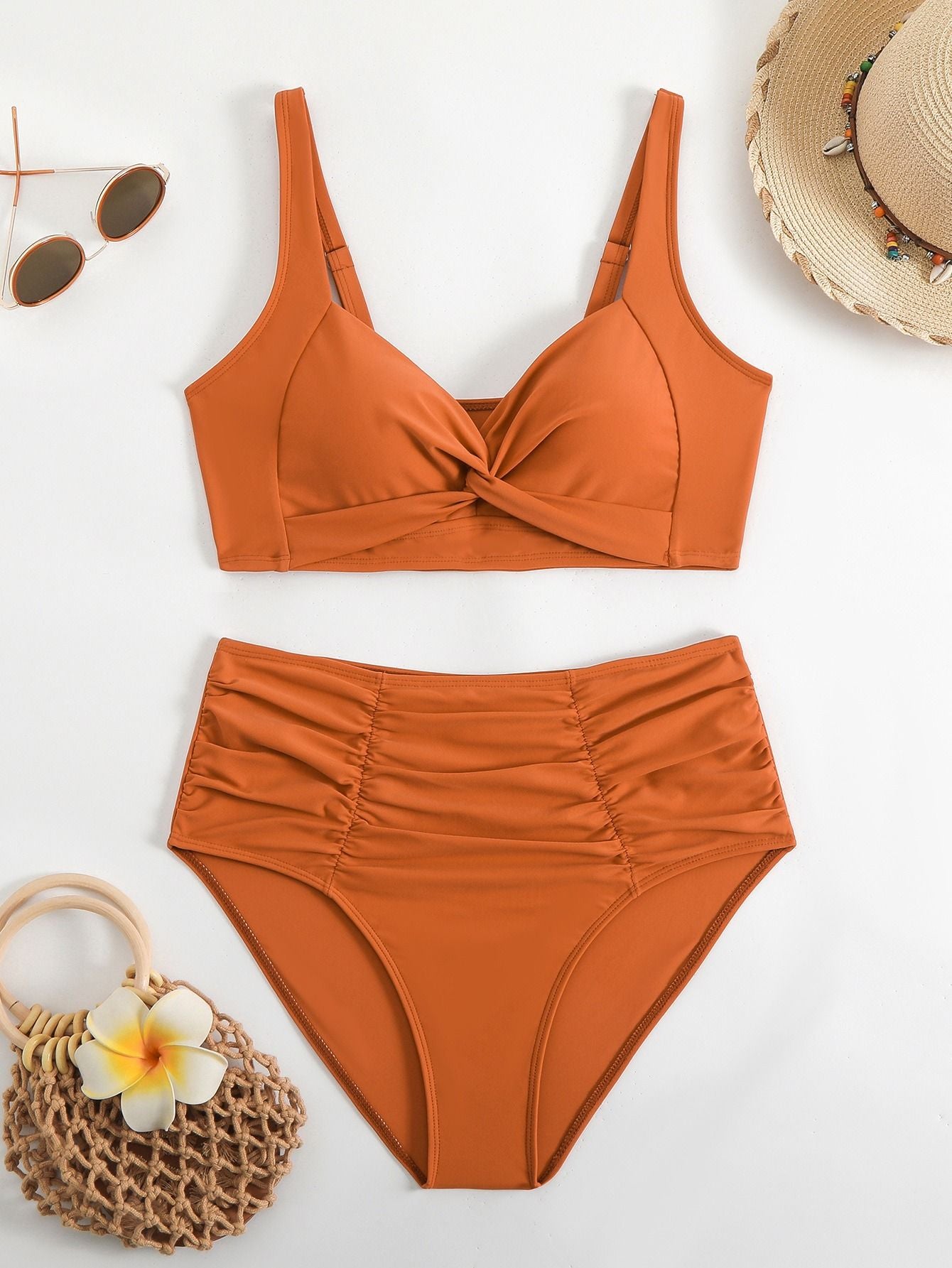 Swimsuit For Women 2025 Women Two Piece Swimsuit Sexy Two Piece High Waist Bikini Swimsuit ?????????? ??????? 2