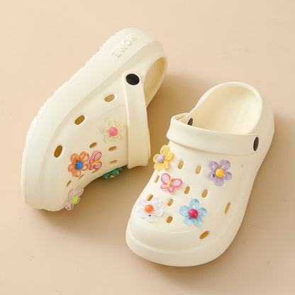 Chunky Platform Clogs Shoes for Women Thick Bottom Non Slip Beach Sandals Woman Summer 2025 Fashion EVA Sandals Slippers