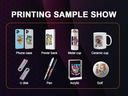 A3 UV Printer XP600 UV Flatbed Printing Machine with Varnish A4 A3 UV DTF Printer For Pen Metal Wood Acrylic UV Sticker Printer