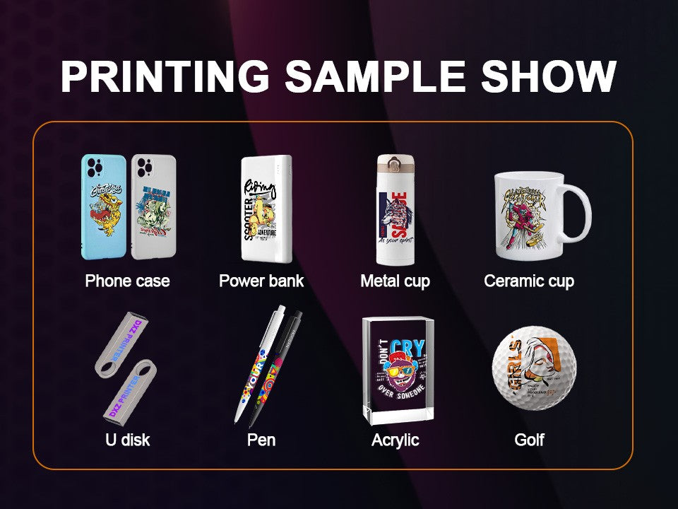 A3 UV Printer XP600 UV Flatbed Printing Machine with Varnish A4 A3 UV DTF Printer For Pen Metal Wood Acrylic UV Sticker Printer