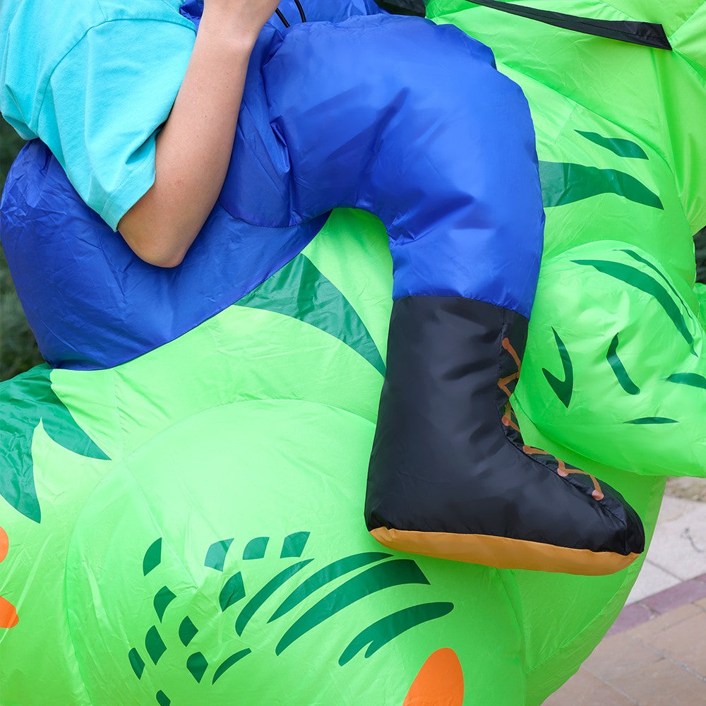 Children/Adults Dinosaur Inflatable Clothing Anime Riding Role Playing Clothing Kindergarten Performance Party Festival Props