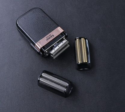 Kemei Electric Shaver for Men Waterproof Twin Blade Reciprocating Cordless Razor USB Rechargeable Shaving Machine Barber Trimmer