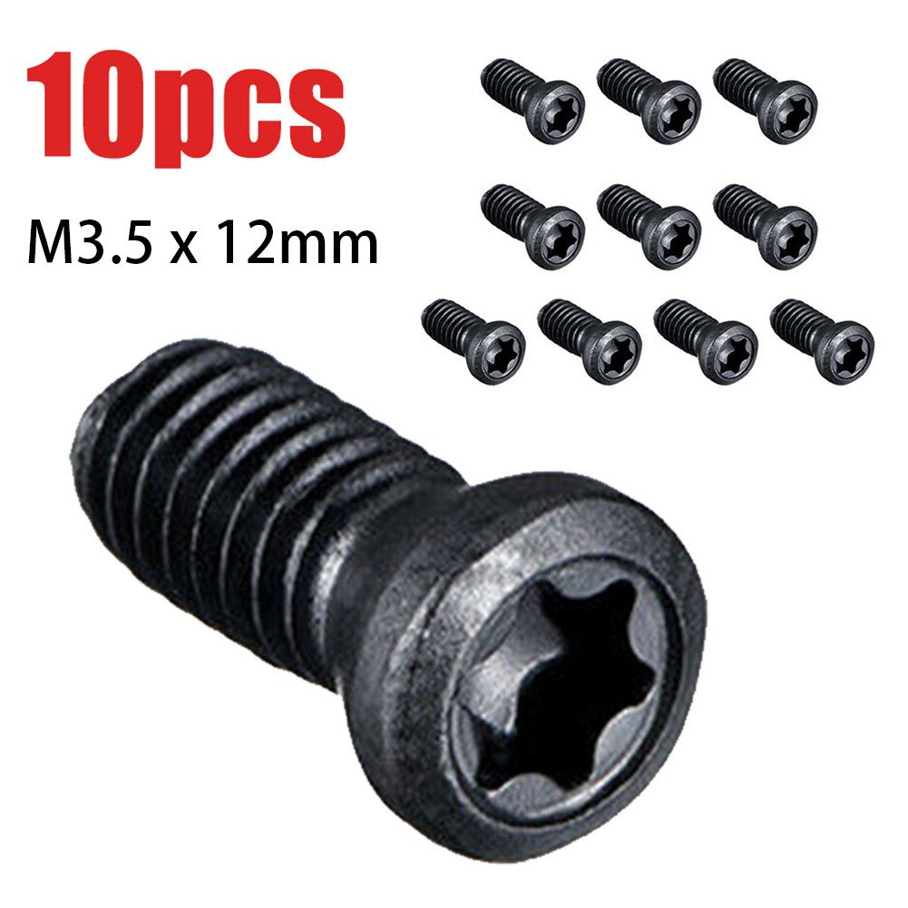 10 Peças Parafusos Torx M2.5 M3.5 Para Substituir Pastilhas de Metal Duro Ferramentas de Torno CNC Oficina Ferramentas Manuais Suprimentos