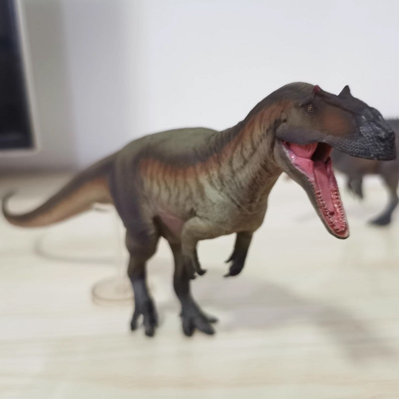 Saurophaganax Donald Dinosaur King Growth Companion Model 75 Dinossauro modelo estatueta brinquedo Presente de Natal Coleção Ornamento