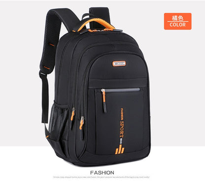 Mochilas Masculinas Oxford À Prova D'Água Mochila Para Notebook Bolsa Executiva Casual Viagem Mochila Escolar Para Ensino Médio