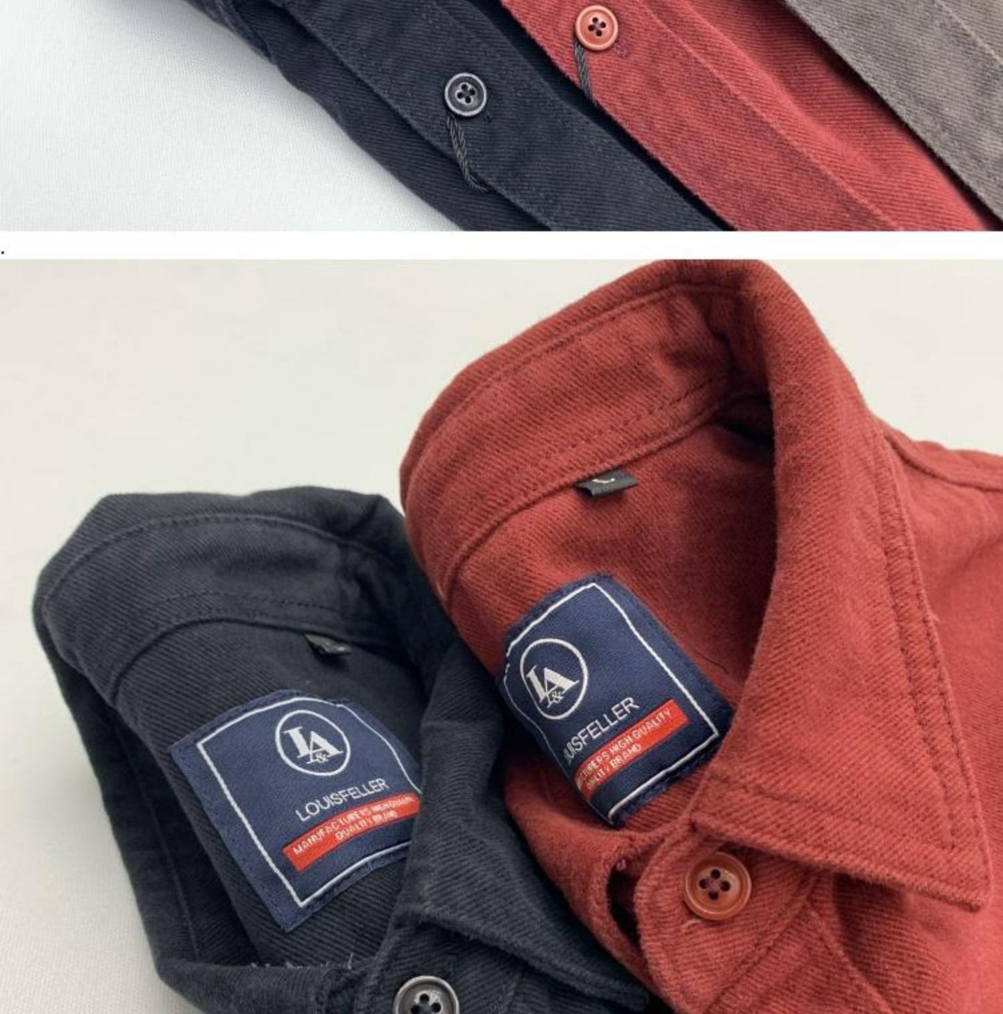 May Khaki heavy cargo double-pocket shirt men's cotton wash wool long-sleeved Japanese vintage loose coat