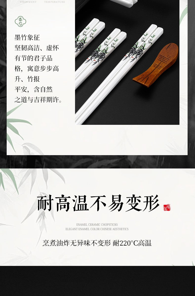 Hashi Doméstico de Alta Qualidade, Antibacteriano, Anti-Mofo, Antiderrapante, Resistente ao Calor