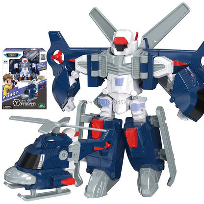 Mini Robô de Transformação Tobot Brinquedos Coreanos Desenhos Animados Irmãos Anime Tobot Deformação Carro Avião Brinquedos para Crianças Presente
