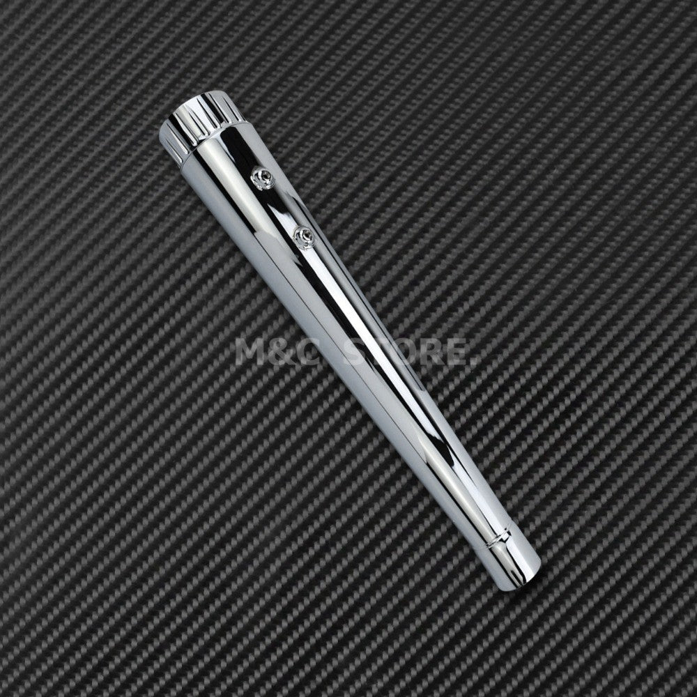 Motorcycle Megaphone Slip-On Mufflers Exhaust Pipes For Harley Touring Road Glide FLT Street Glide FLH Ultra Limited 2000-2020