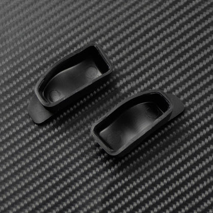Motorcycle Turn Signal Extension Caps Black Extended Cover Switch Button For Harley Touring Electra Glide Road Glide FLHX 16-19