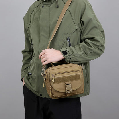 Tactical Messenger Pouch Men's Vintage Camouflage Army Crossbody Bag Nylon Single Shoulder Bag Chest Pack Sling Hunting Bag