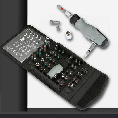 Conjunto de Chaves de Fenda Catraca Magnéticas, Ferramentas de Reparo de Computador, Carro, Bicicleta, Kit de Ferramentas de Reparo Rápido Multidirecional de Vanádio