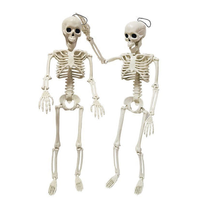 Decorações de Halloween para Casa Crânio Esqueleto Adereços de Terror para Exterior Caveira e Mãos Realistas para Jardim Brincadeiras Festas e Suprimentos