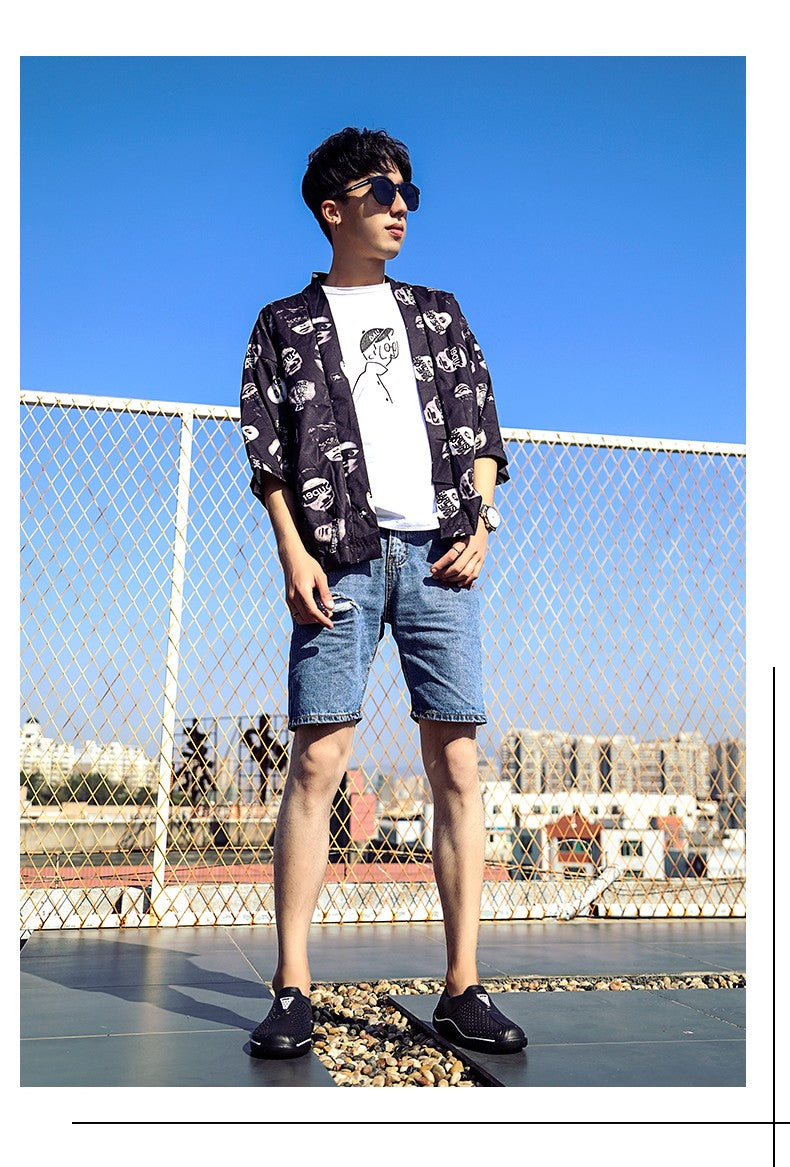 2025 Breathable Summer Men Slippers Outdoor Water Shoes Hollow Ultra Light Beach Shoes Casual Men Sandals  Black Garden Shoes