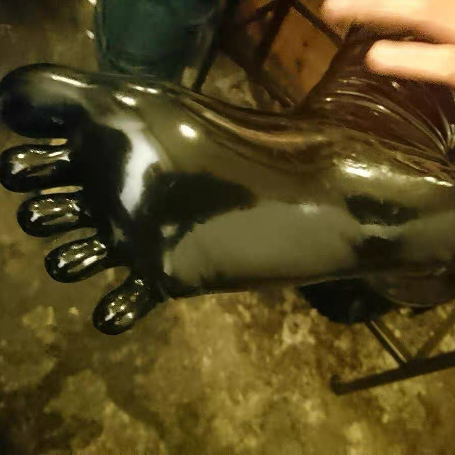 lingerie LATEX socks latex stockings latex bodysuit stockings for men fetish socks men latex fetish gloves sexy