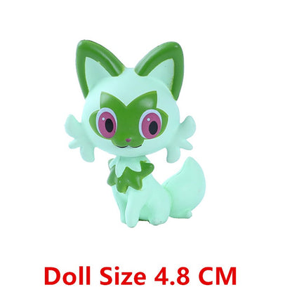 Pokémon Anime Figures Gelo Eevee Pikachu Dragão Voador Coleção Figura Brinquedos de Ação Fofos Modelo Pok é mon Presentes de Aniversário Infantis
