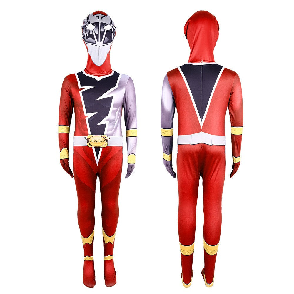 Adult Samurai Sentai Shinkenger Rangers Costume Adult  Superhero Cosplay Halloween Birthday Party Jumpsuit Zentai Suit