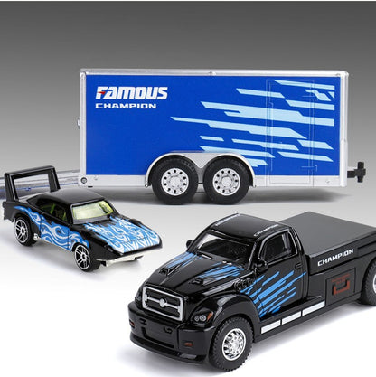 Caminhão Scania Contêiner 1:64 Caminhão Contêiner Americano Liga de Metal Diecast Modelo de Carro Veículos em Miniatura Colecionáveis Hobby Presente