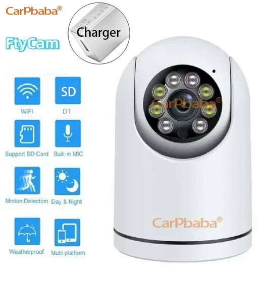 CARPBABA WIFI IP Camera 2MP YOOSEE ICSEE V380Pro YIIOT Surveillance Color Night Vision Security Protection Wireless Smart Home