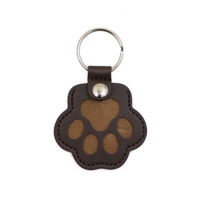 Chaveiro Memorial de Pelo de Animais de Estimação de Couro PU, Relicário de Lembrança para Pelo de Gato e Cachorro, Pingente para Guardar Pelo de Animais de Estimação, Acessórios para Pendurar em Bolsas