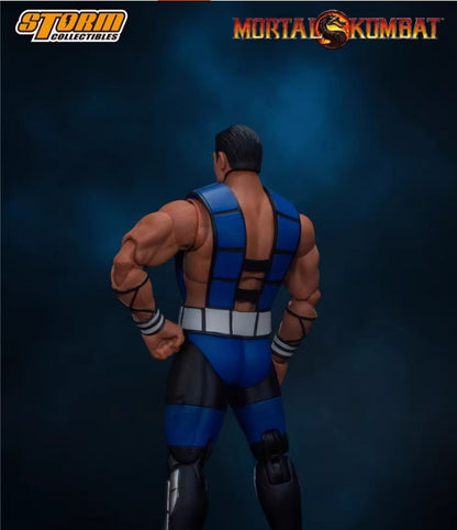 ?Original?Storm Collectibles 1/12 Scale Mortal Kombat Sub-Zero Unmasked Version Action Figure Model Classic Toys