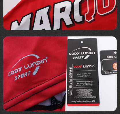 Sportswear Men T-shirt 3D Printing Ant Pattern Novel and Simple, Elastic Compression and Quick-drying Fitness Bodybuilding Shirt