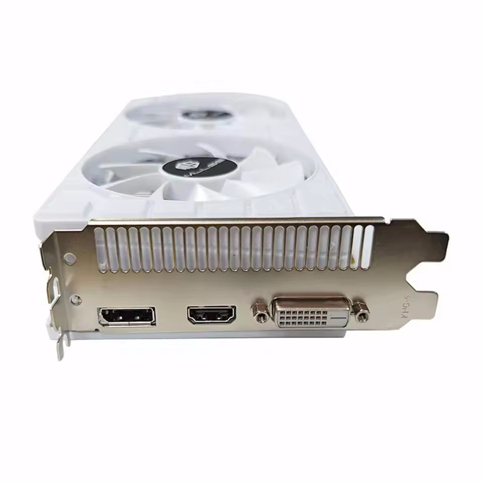 Placa de vídeo MLLSE AMD Radeon RX 580 8GB 2048SP branca GDDR5 DP HDMI DVI