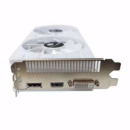 Placa de vídeo MLLSE AMD Radeon RX 580 8GB 2048SP branca GDDR5 DP HDMI DVI