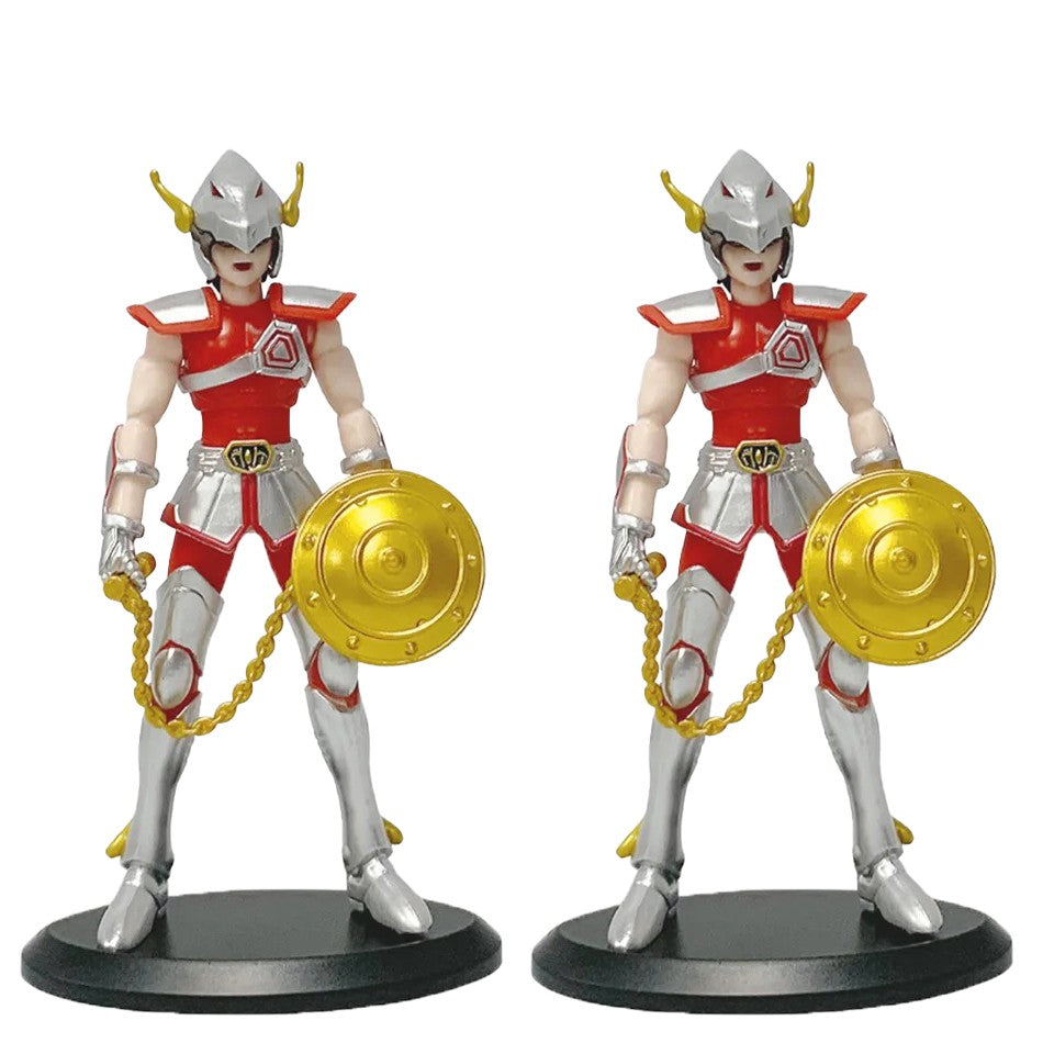 Saint Seiya Action Figurine Ikki Hyoga Seiya Shiryu Standing Myth Cloth Knights of The Zodiac Figures Model Toys Children's Gift