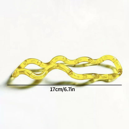 Rotating Twisting Fidget Toys Deformable Rope Educational Tangle Rope Stress Relief Sensory Toy Thinking Training Gifts ?? ????