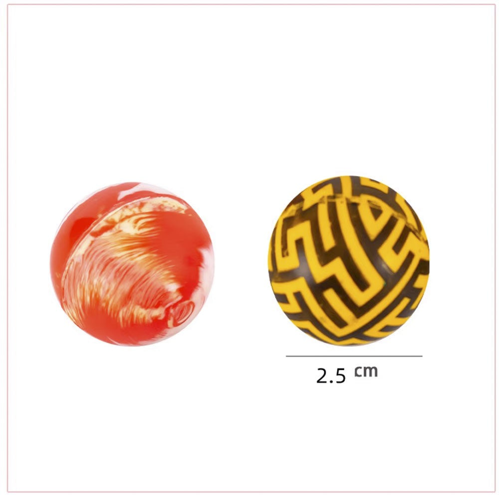 10-50Pcs Bouncy Ball Toys Kid Birthday Party Favors Gifts for Guests Rubber Bouncing Ball Pinata Goody Bag Fill Prizes