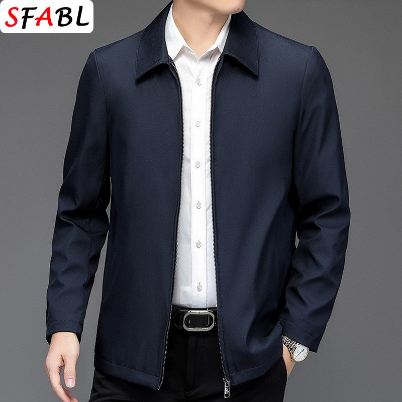 Loose Casual Business Men's Jacket Blazers for Men Formal Social Jacket Solid Color Luxury Office Dress Coat Spring Autumn New