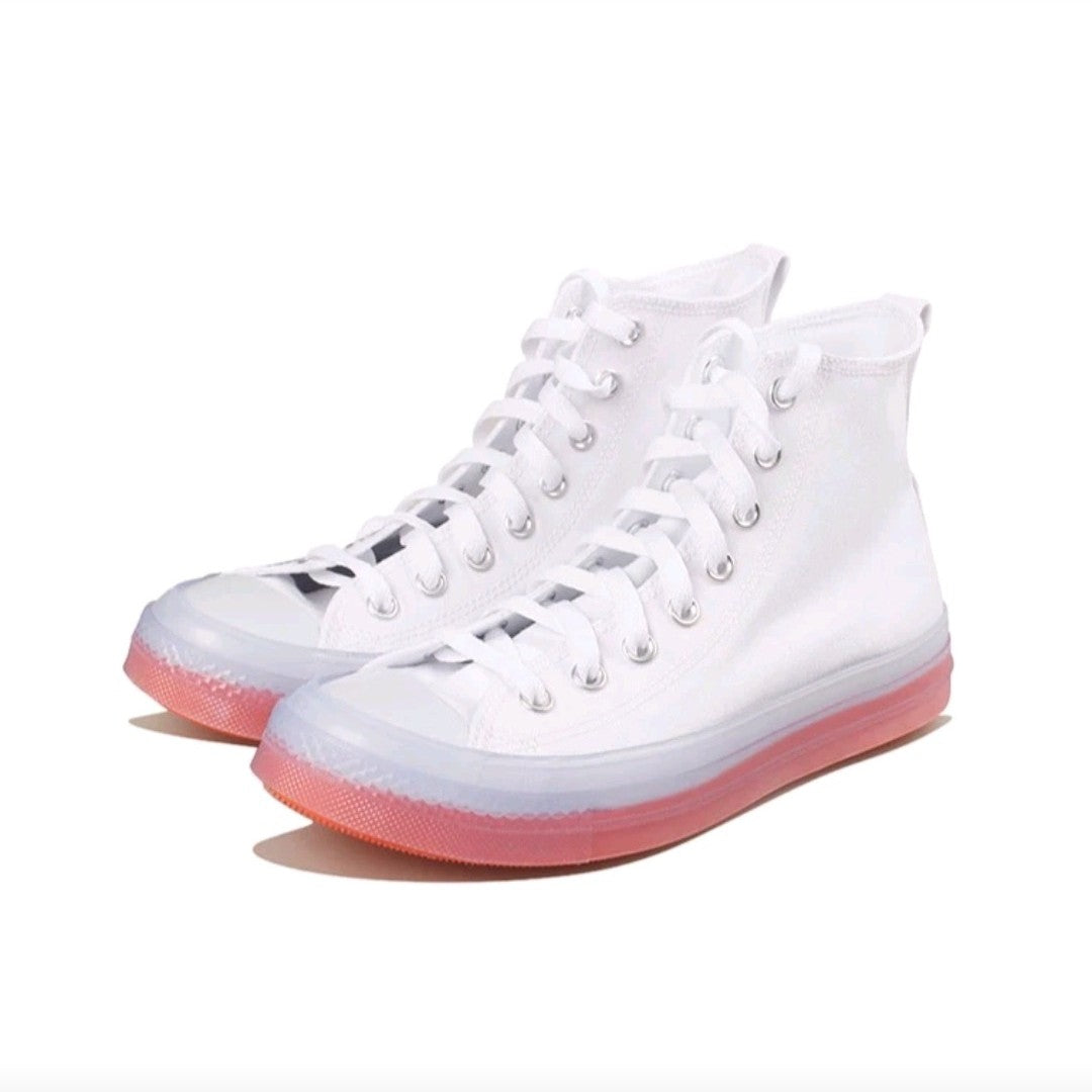 Converse Chuck Taylor All Star CX Men's and Women's Skateboarding Shoes, Light Weight, Lifestyle Sneakers, White/Orange