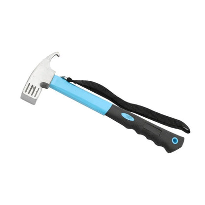 Martelo de Tenda em Aço Carbono, Martelo de Tenda de Acampamento, Martelo de Tenda em Aço Carbono, Extrator de Pregos Doméstico em Aço Carbono, Extrator de Pregos em Aço Carbono