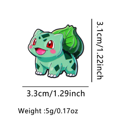 Japanese Anime Monsters Lapel Pins for Backpack Brooch on Clothes Enamel Pin Game Badges Jewelry Accessories Fans Gifts