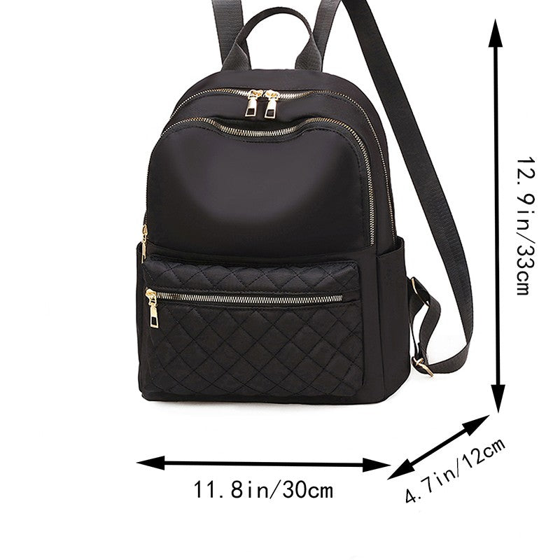 Men's and Women's New Trendy Travel Oxford Cloth Small Backpacks, Women's Versatile Canvas Bags, School Bags