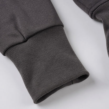 2025 New Autumn Winter Hooded Jackets Fashion Women Long Sleeve Slim Y2K Zipper Vintage Coats High Street Fleece Pocket Outwear