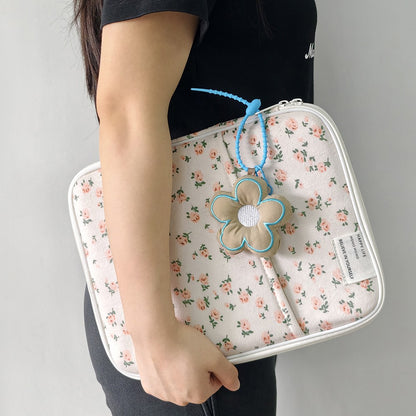 Laptop protective case compatible with HP MI Macbook 11 13-14 inch shockproof plush laptop bag, portable tablet protective bag